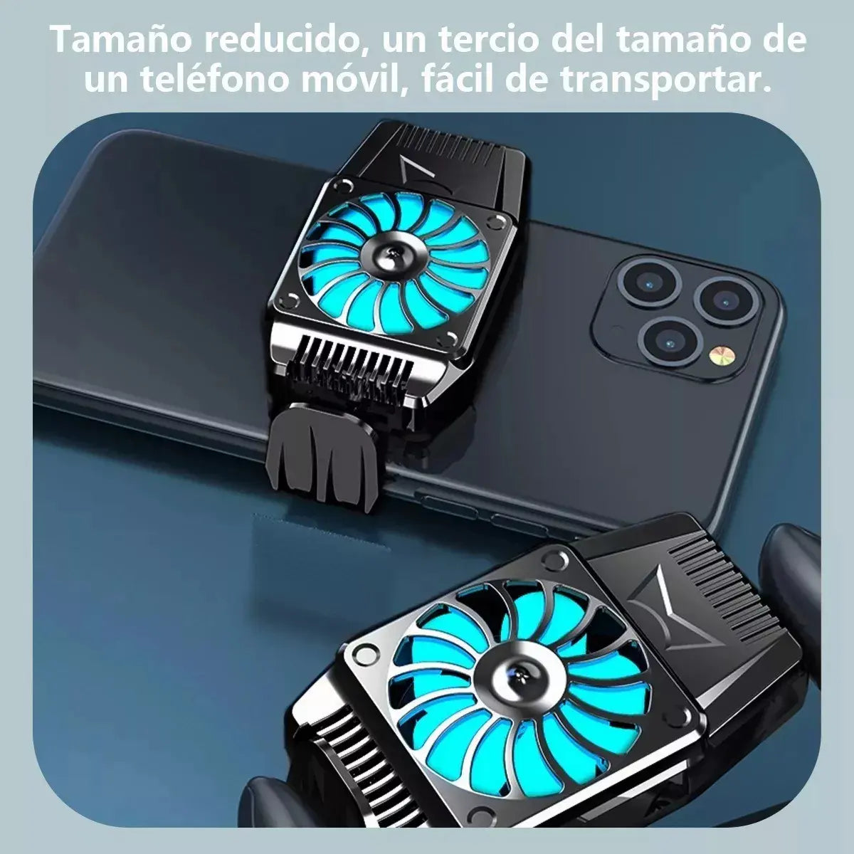 Ventilador Gamer De Refrigeración Ajustable Para Celular